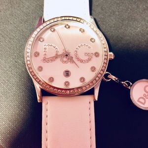 D&G leather watch